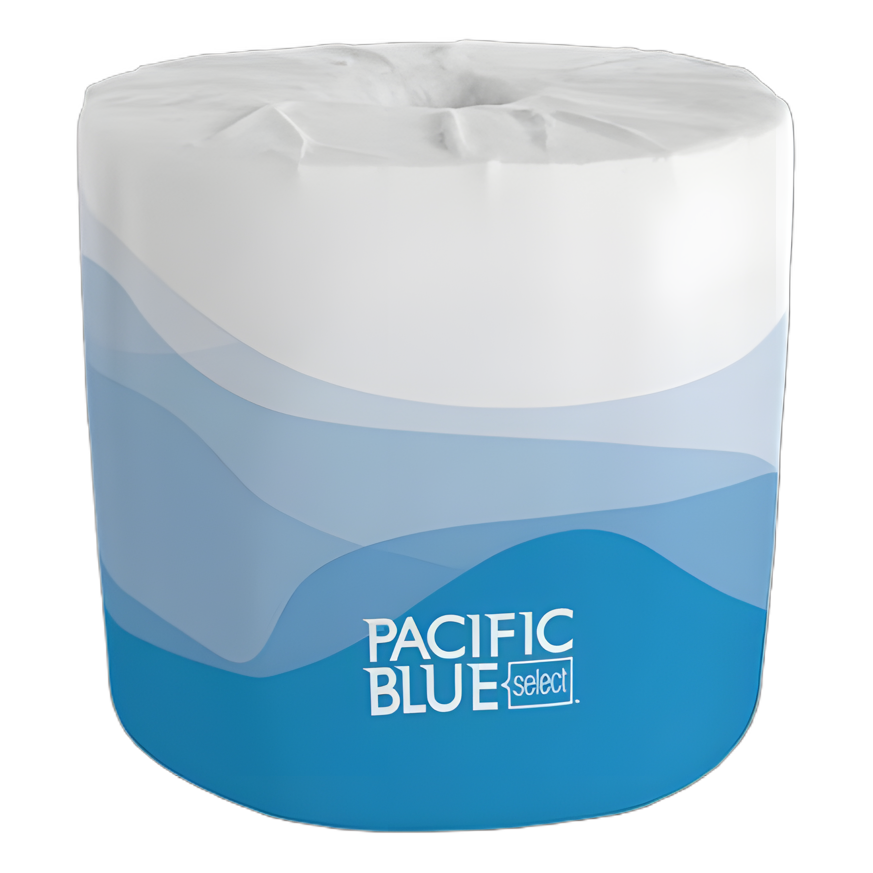 Pacific Blue Select Bathroom Tissue, Septic Safe, 2-Ply, White, 550 Sheets/Roll, 80 Rolls/Carton