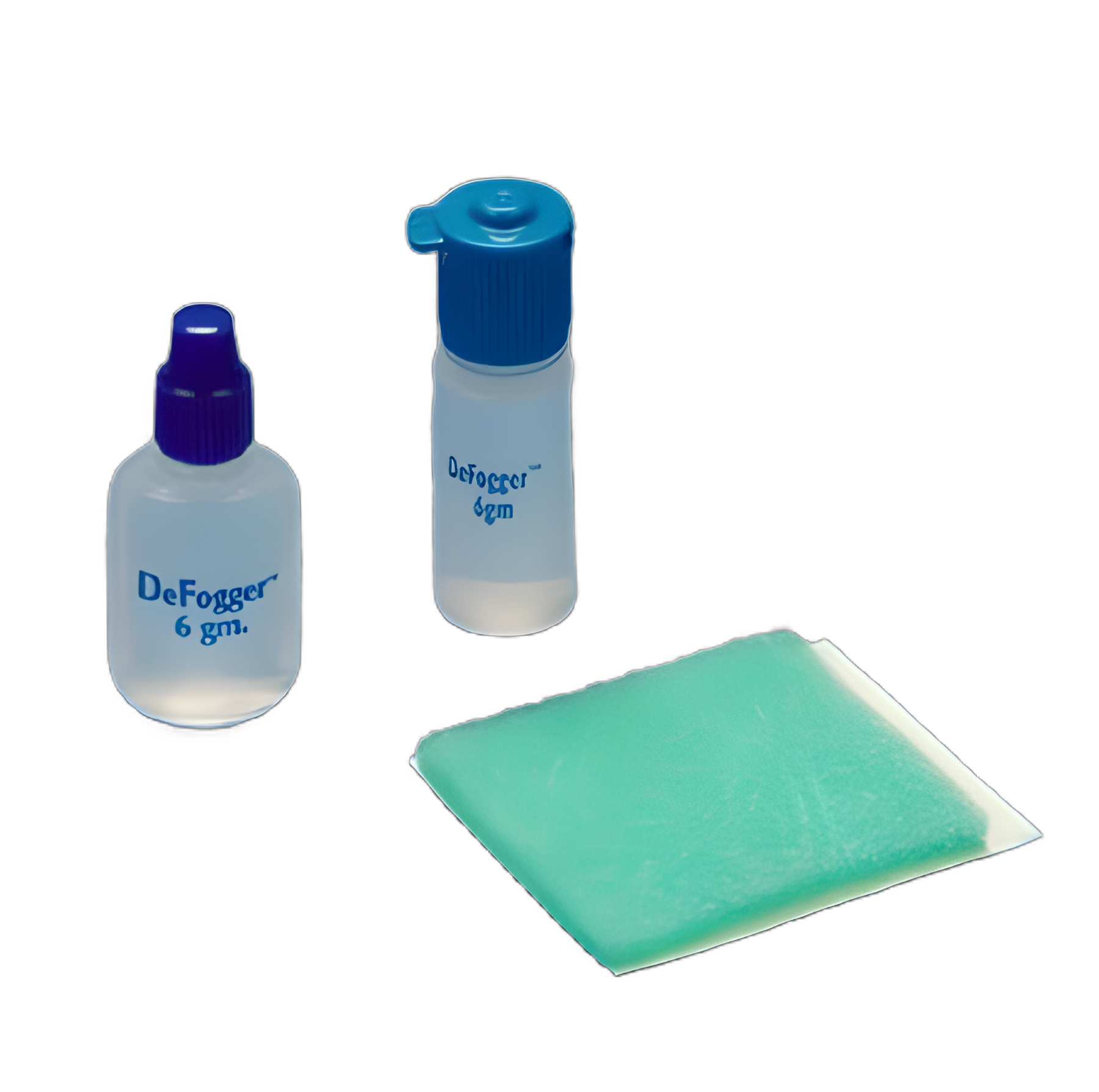 Anti-Fog Kit Defogger™ Oval Bottle Anti-fog Solution with X-ray Detectable Foam Pad