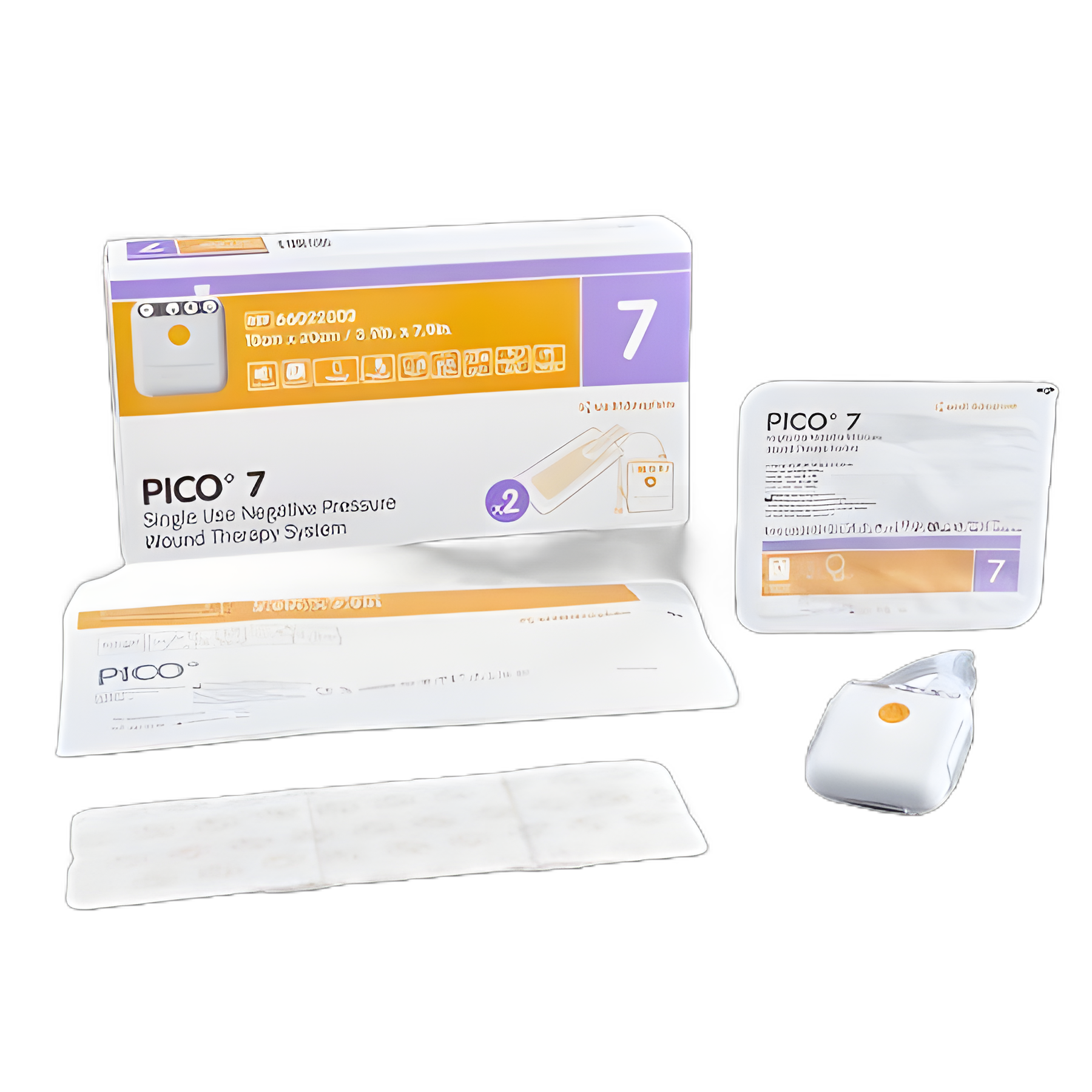 PICO 7 Negative Pressure Wound Therapy Dressing Kit 10x20cm - 66022002