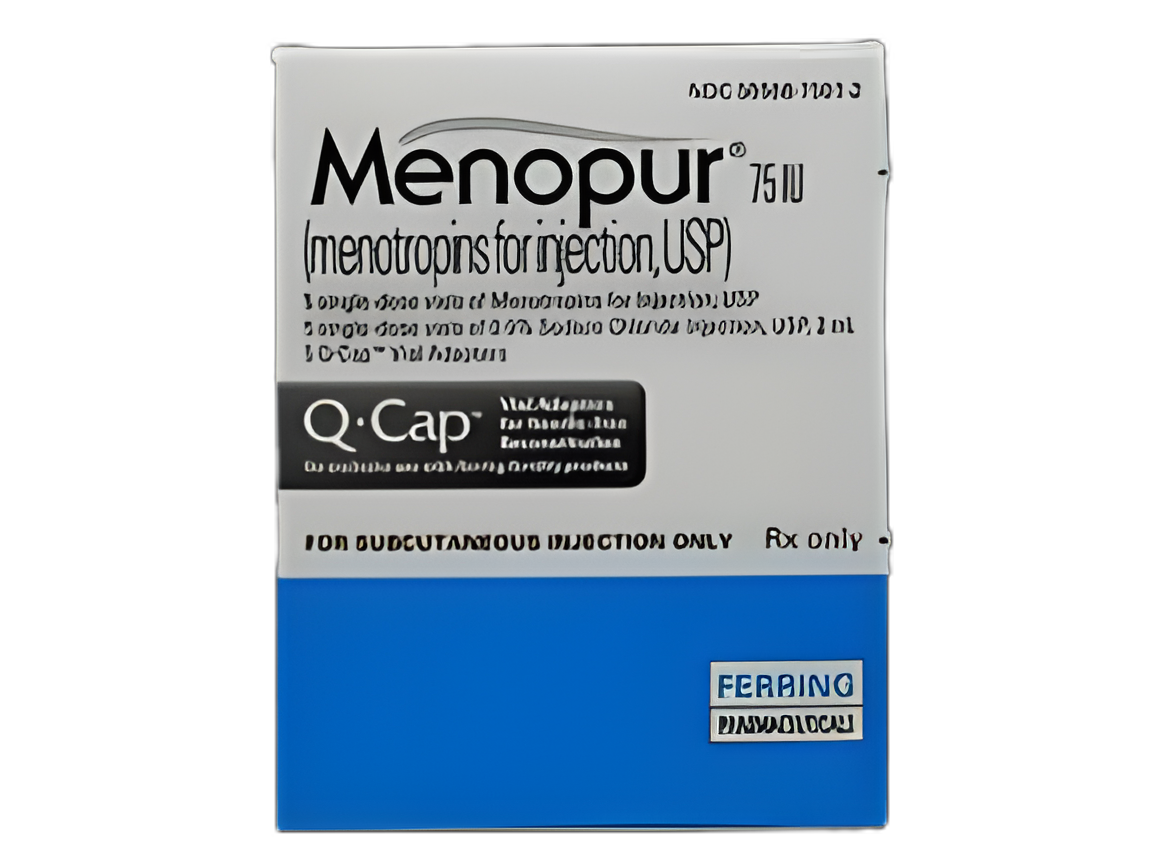 Menopur® Menotropins 75 IU Injection Single-Dose Vial 2 mL