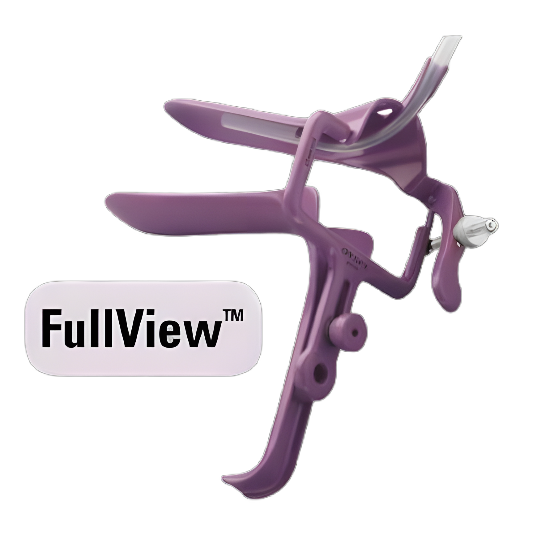 Electrosurgical Vaginal Speculum Gynex® FullView™ Pederson NonSterile Surgical Grade Coated Stainless Steel Large 70 mm Yoke Opening with PSE Tube Reusable Without Light Source Capability