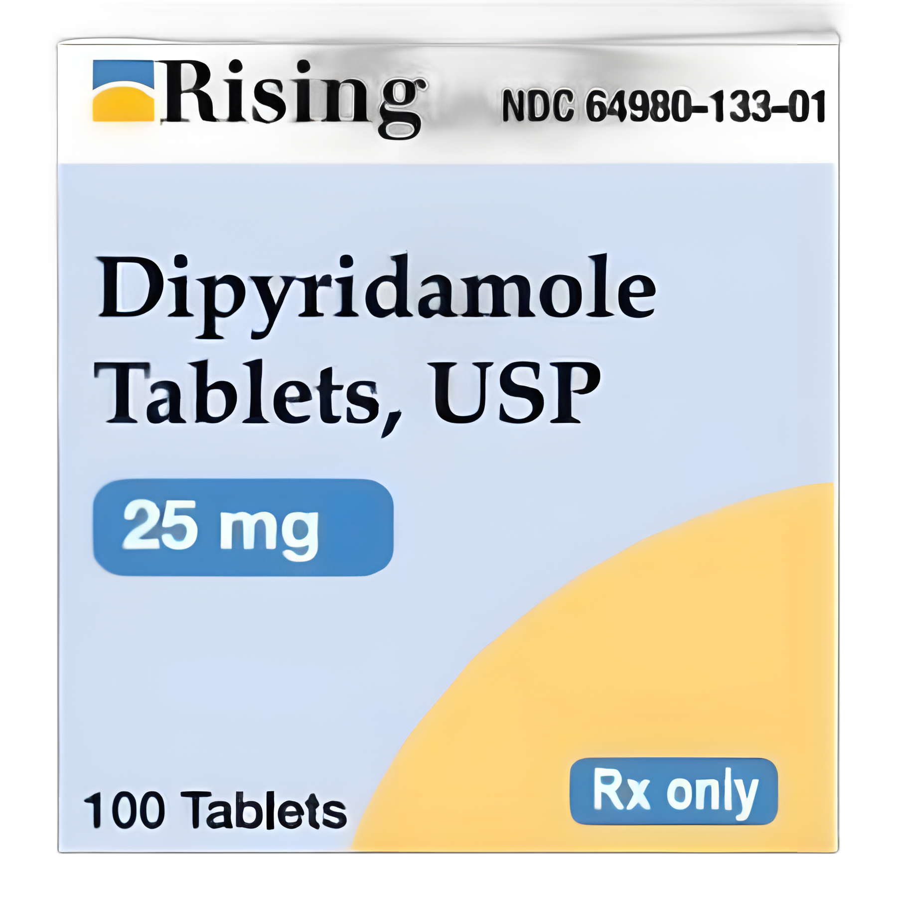 Dipyridamole 25 mg Tablets - Platelet Aggregation Inhibitor | 100 Tablet Bottle