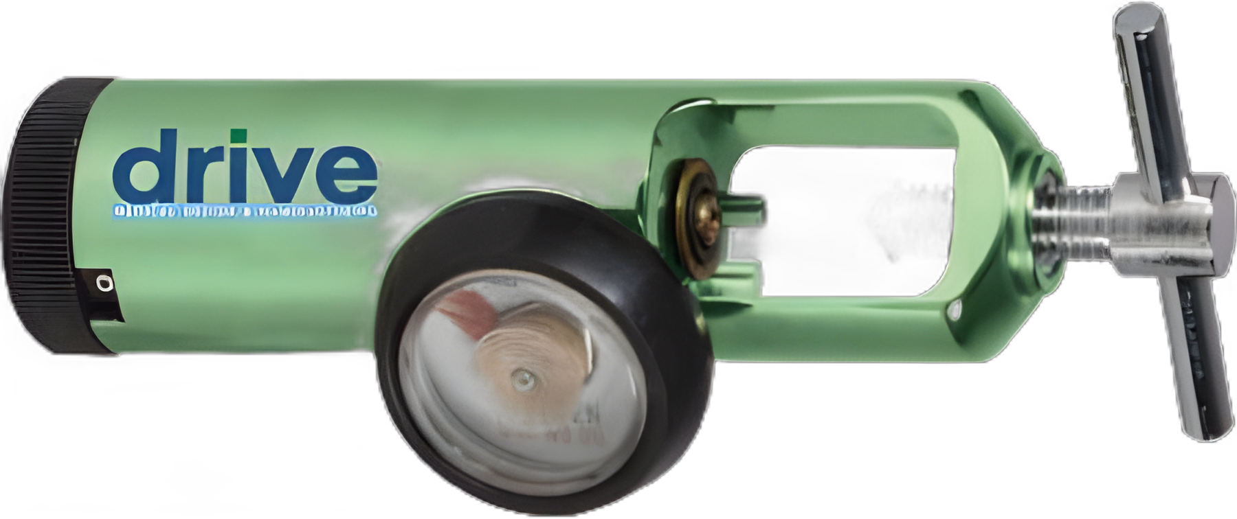 Drive™ Oxygen Regulator Click Style 0 - 8 LPM Barb Outlet CGA-870