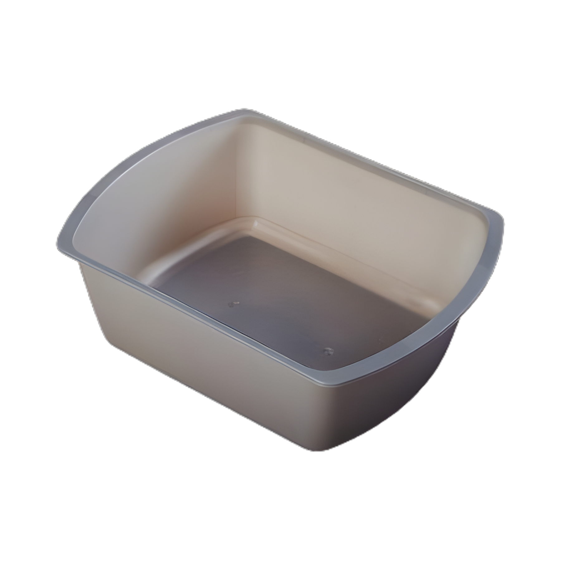 McKesson 7 Quart Rectangle Wash Basin for Medical Use, Graphite, NonSterile, Polypropylene
