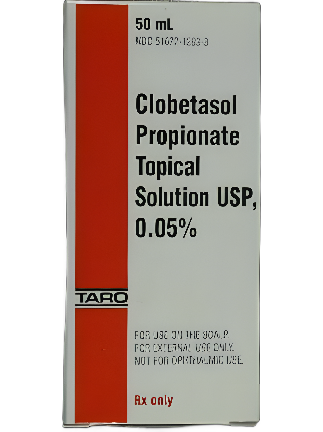 Clobetasol Propionate 0.05% Solution Bottle 50 mL - 51672129303