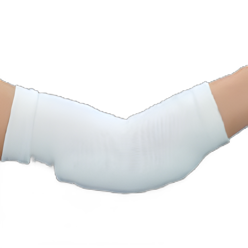 Heel / Elbow Protection Sleeve One Size Fits Most White