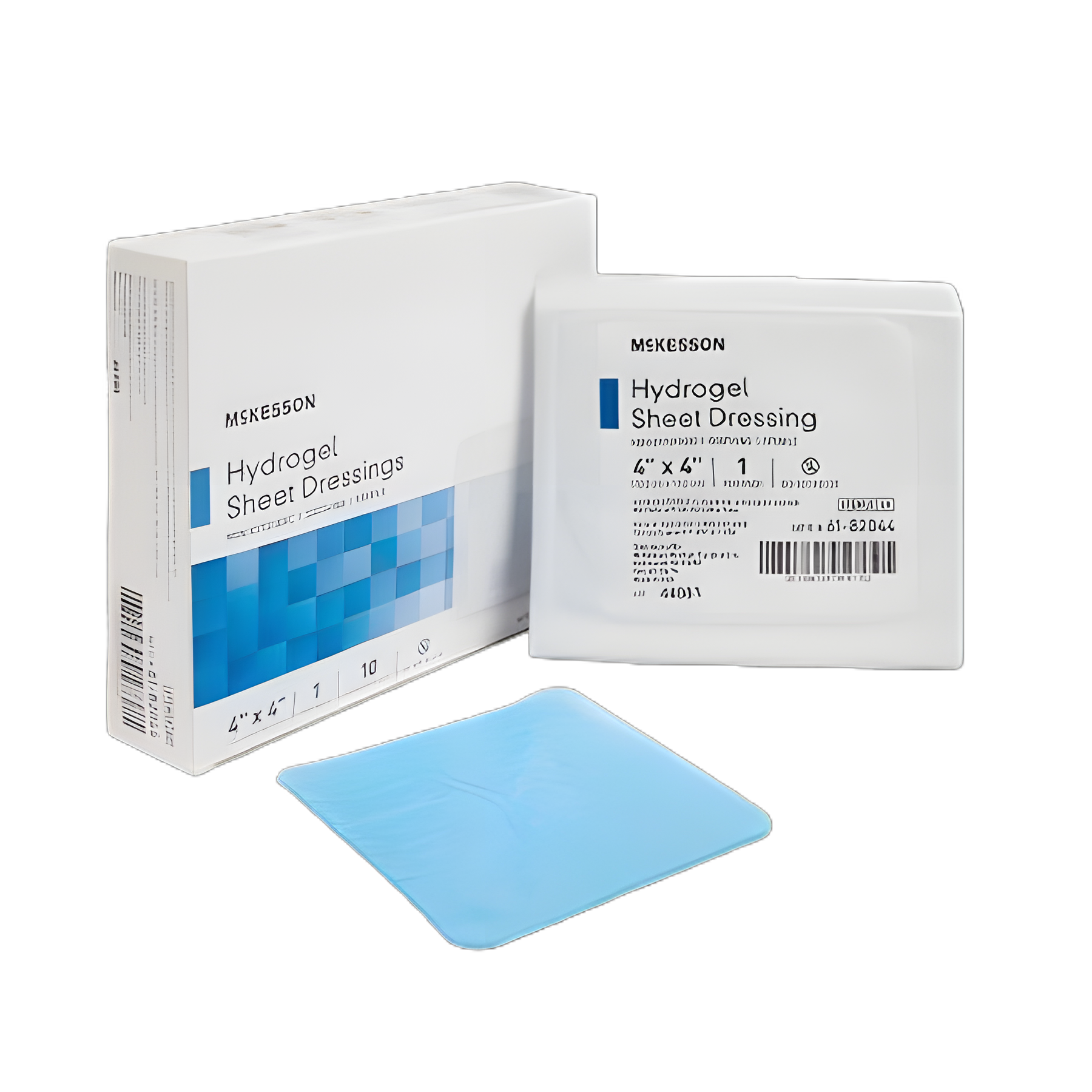 Hydrogel Wound Dressing McKesson Sheet 4 X 4 Inch Sheet Sterile