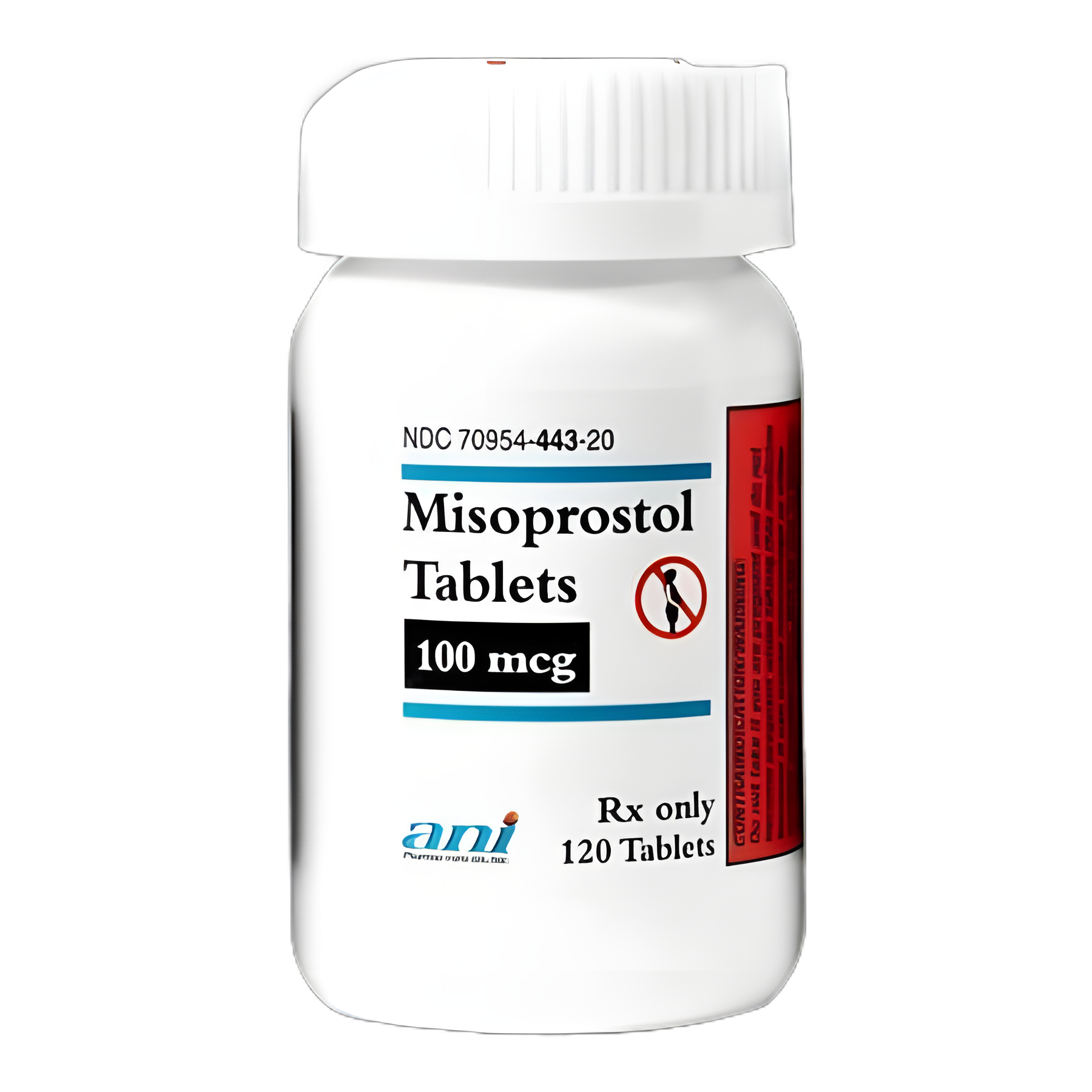Misoprostol 100 mcg Tablet Bottle 120 Tablets
