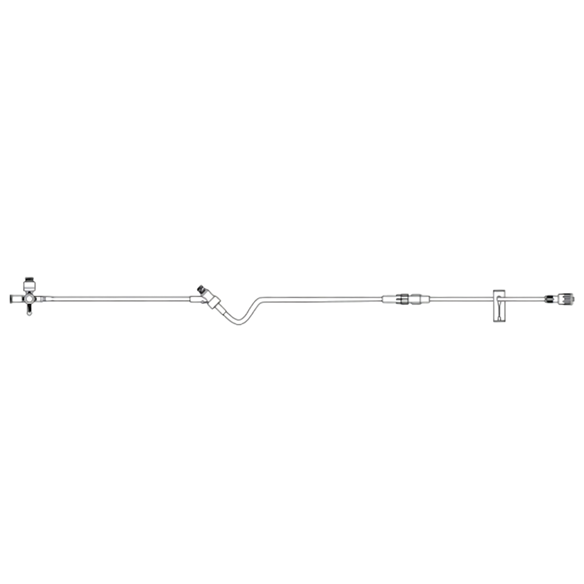 B. Braun IV Extension Set with 42 Inch Tubing and Removable 6 Inch Extension - Sterile