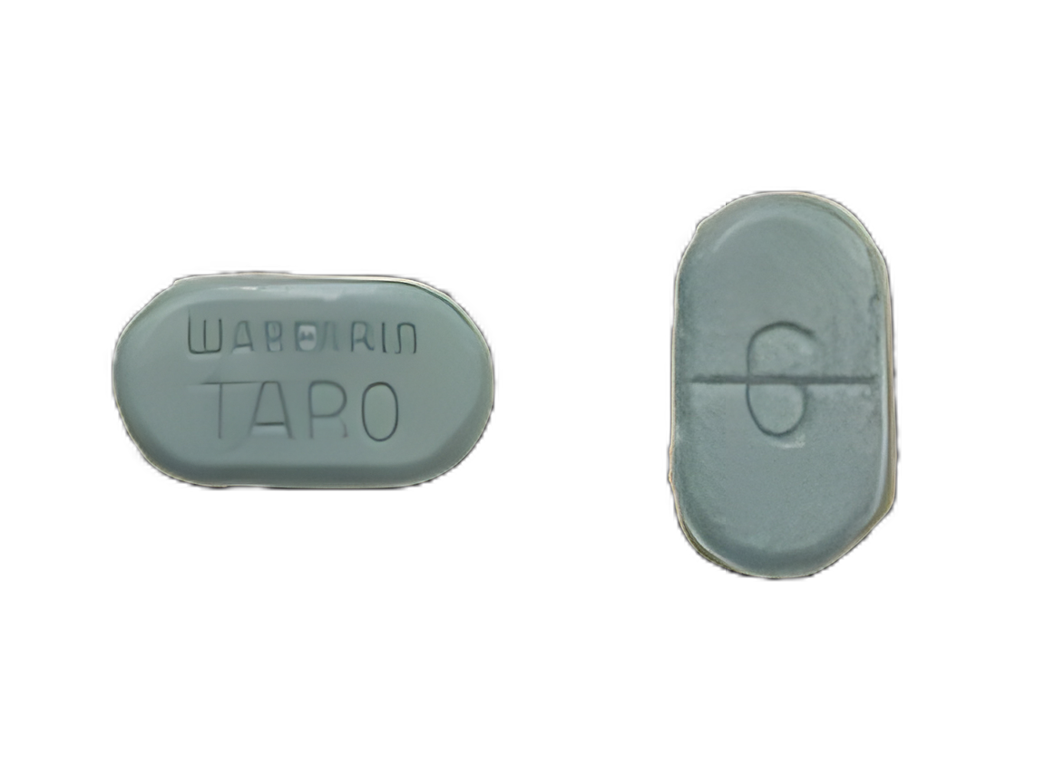 Warfarin Sodium 6 mg Tablet Bottle 100 Tablets - 51672403301
