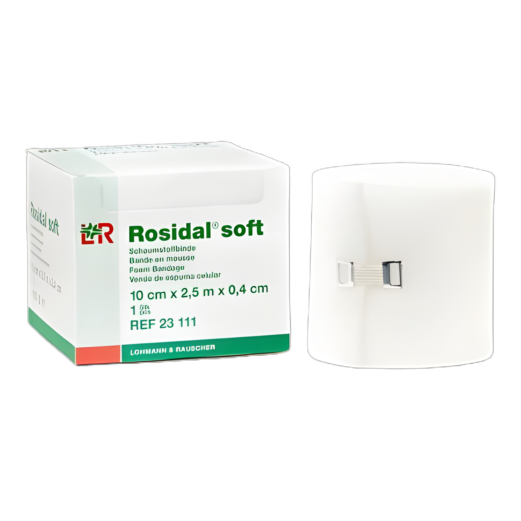 Rosidal Soft Polyurethane Foam Padding 4x0.16 Inch for Compression Bandage Comfort