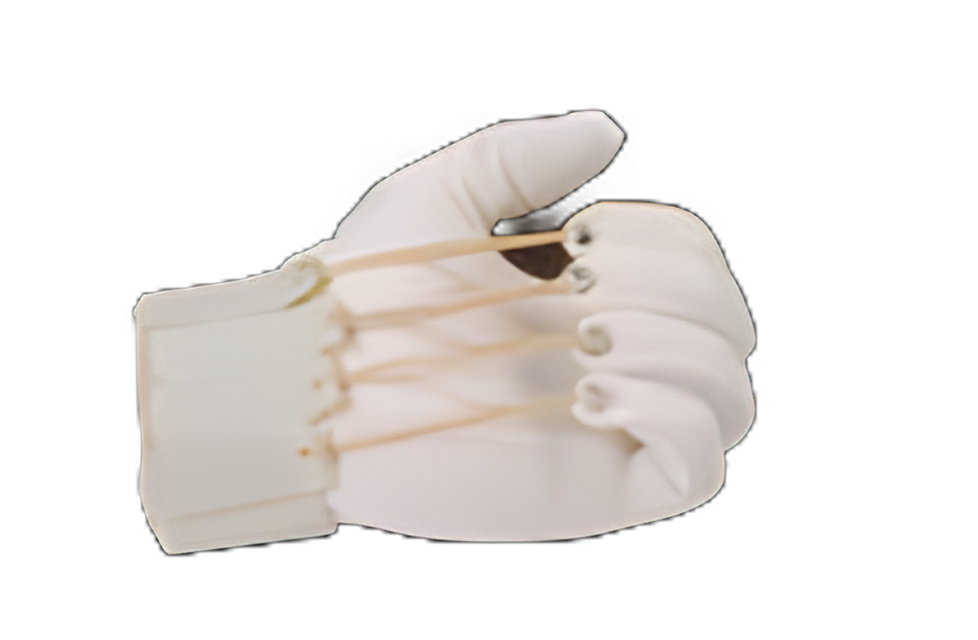 Finger Glove Flexion Large / X-Large White