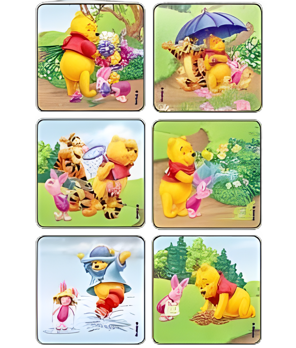 Kids Love Stickers® 75 per Roll Sunny time Pooh and Pals Disney Sticker 2-1/2 Inch