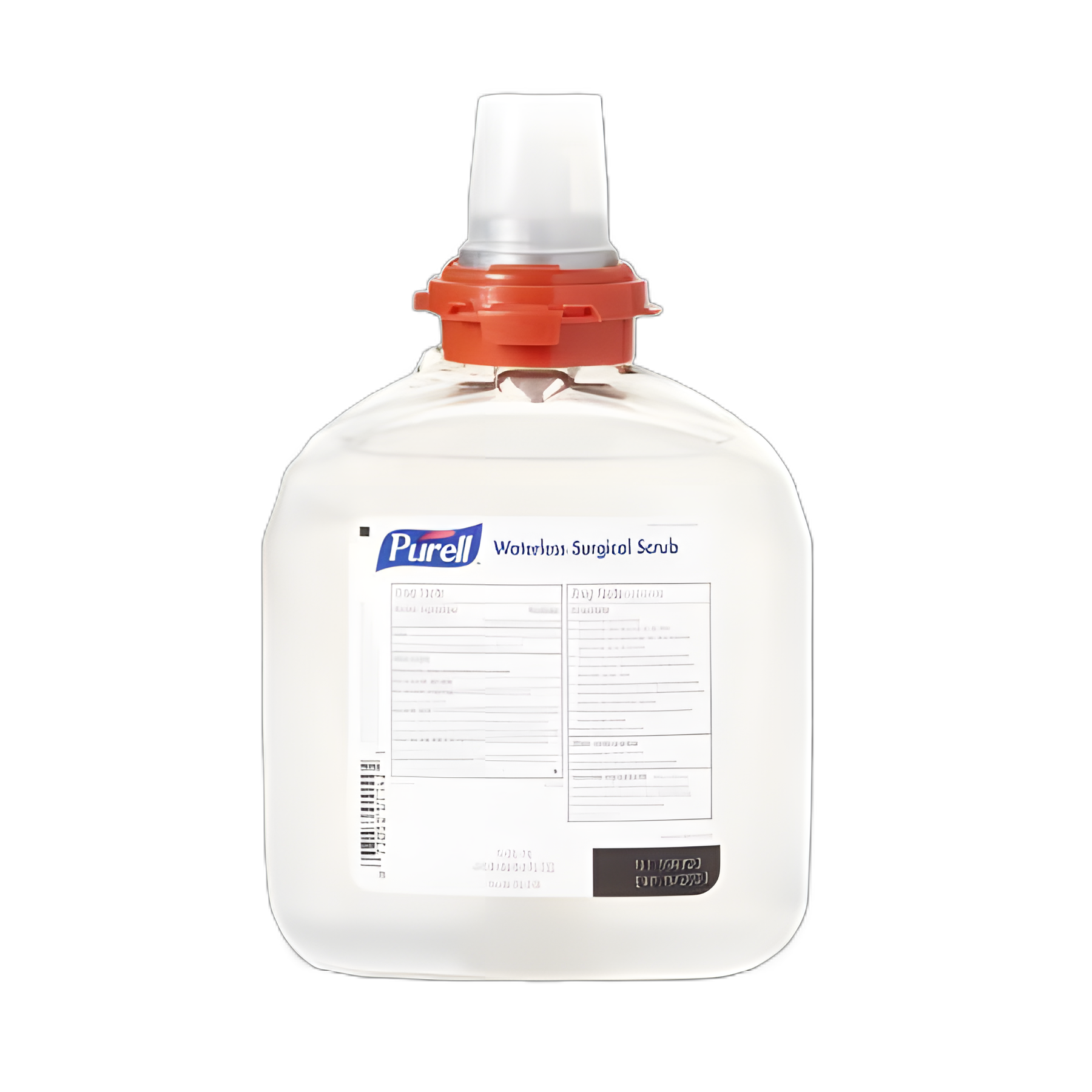 Waterless Surgical Scrub Purell® 1,200 mL Dispenser Refill Bottle 70% Strength Ethyl Alcohol NonSterile - 5485-04