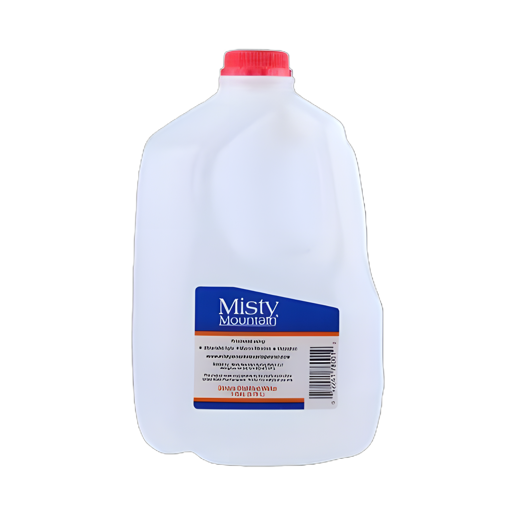 Misty Mountain® Distilled Water - 1 Gallon Plastic Container for Molecular Biology