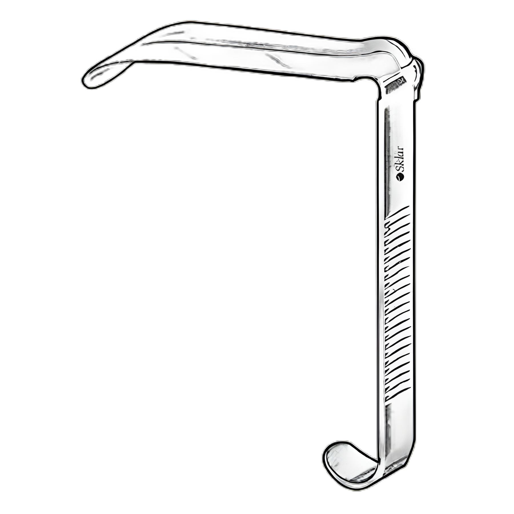 Mouth Gag Blade Sklar® Davis-Boyle Size 2 Stainless Steel