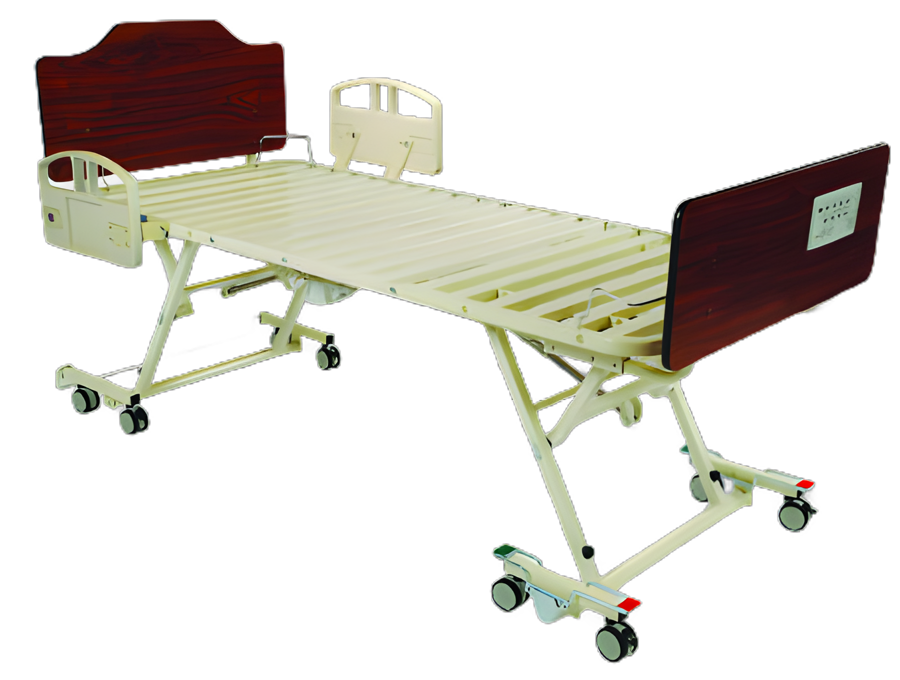 Electric Bed Elite Riser® Long Term Care 76 Inch Length Ribbed Steel Deck 7-1/2 to 28 Inch Height Range