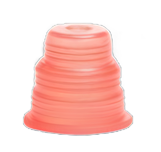 Hexa-Flex™ Red Polyethylene Snap Caps for Blood Collection & Culture Tubes - NonSterile, Fits 10-18mm Tubes