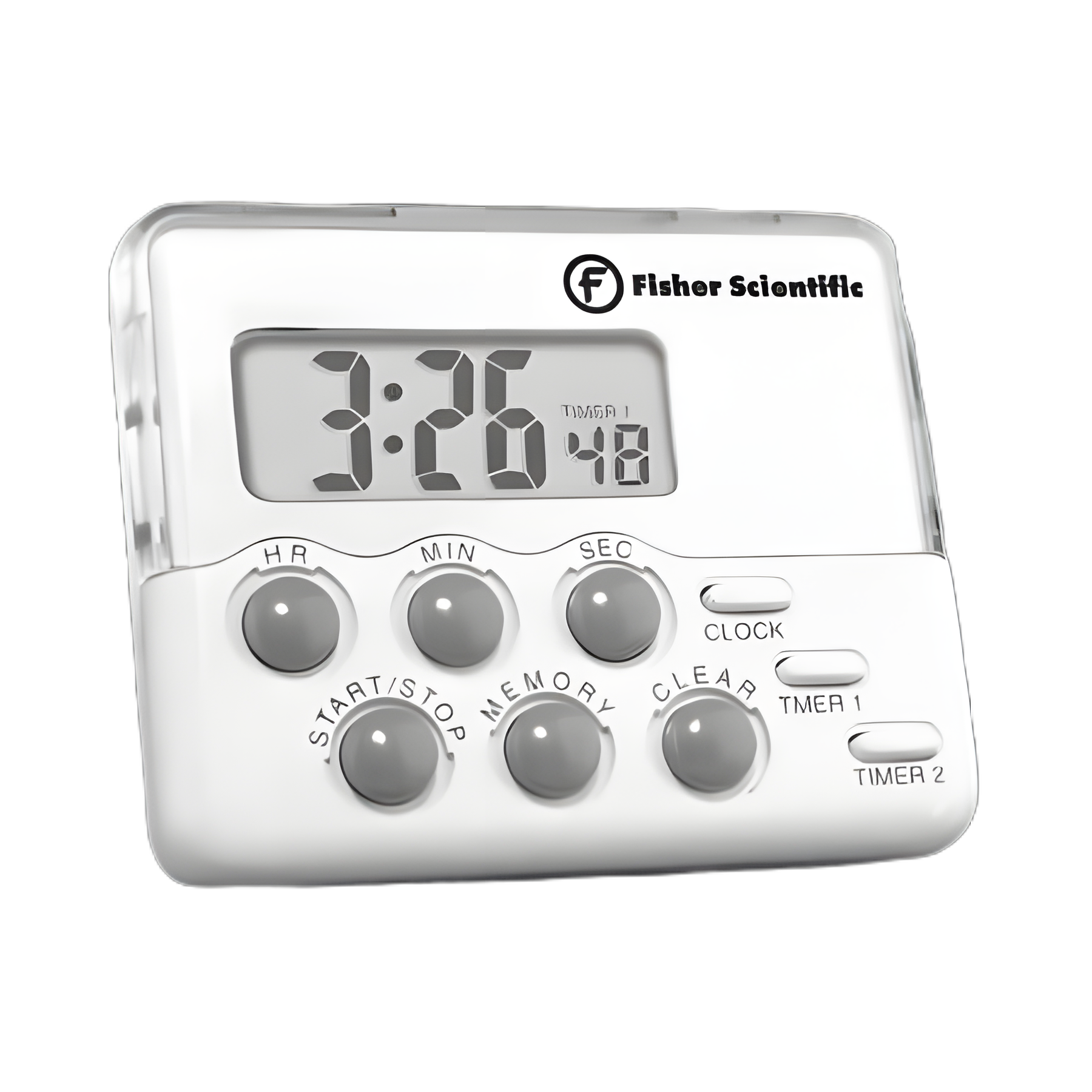 Electronic Alarm Timer Clip on, Magnetic Back 24 Hours Digital Display