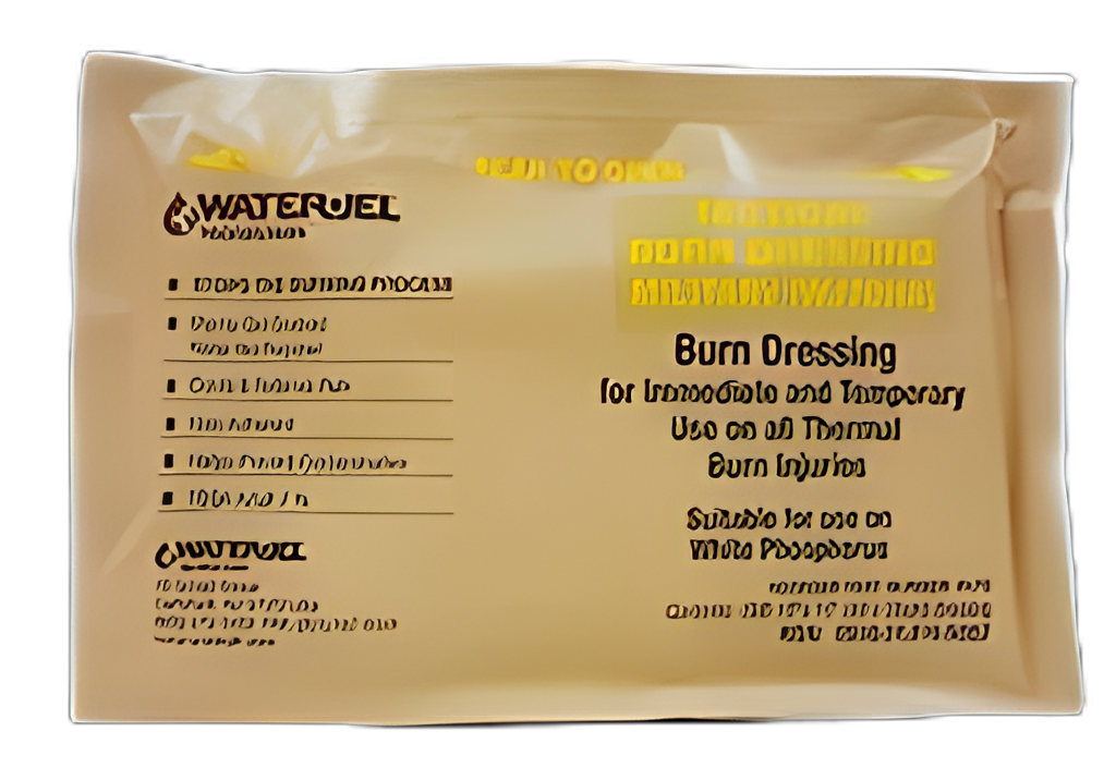 Water-Jel Tactical Military Hydrogel Burn Dressing Sheet 11x19 Inch - Sterile