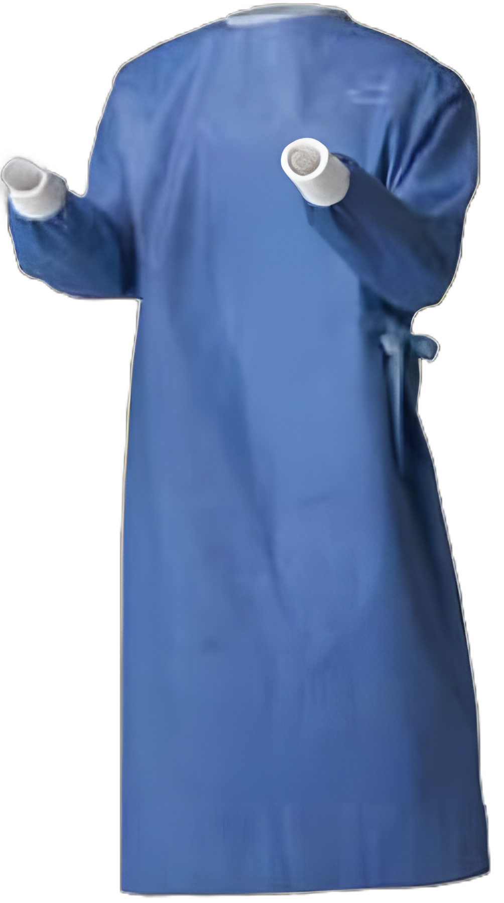 Non-Reinforced Surgical Gown RoyalSilk™ X-Large Blue Sterile AAMI Level 3 Disposable
