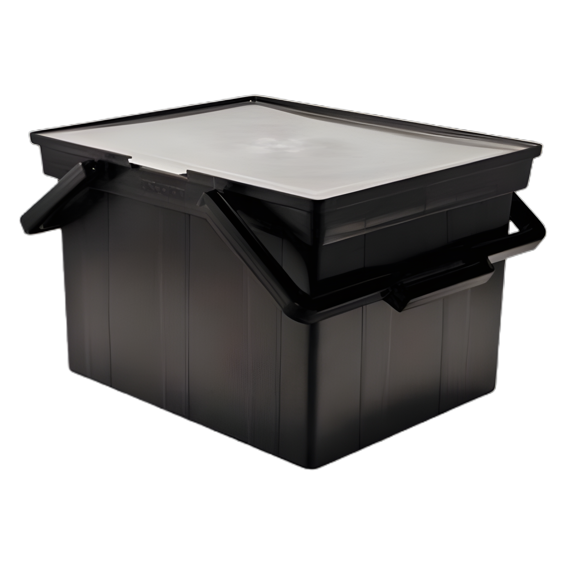 Companion Portable File, Letter/Legal Files, 17" x 14" x 11", Black