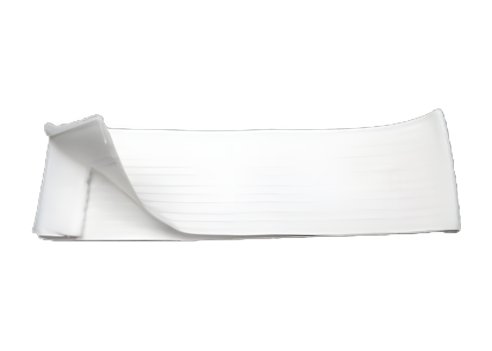 Reflections™ White Disposable Medical Headbands with Hook and Loop Closure