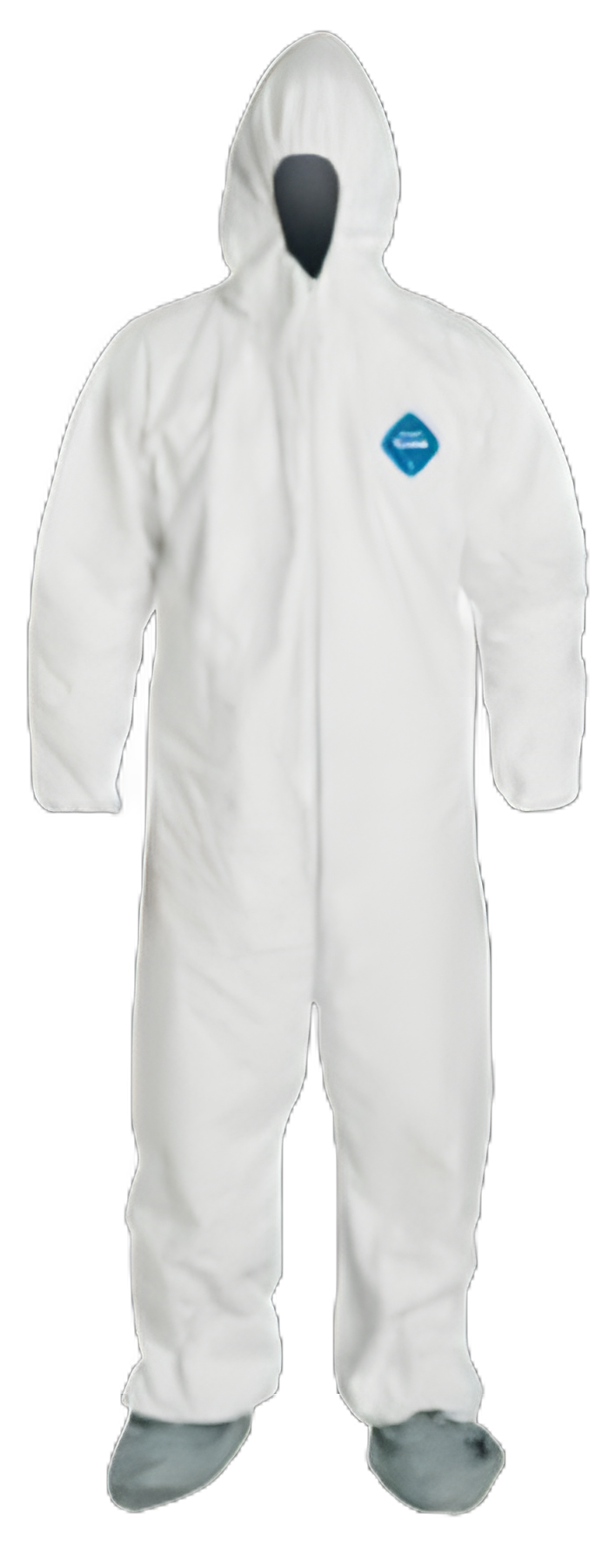 Coverall with Hood and Boot Covers DuPont™ Tyvek® 2X-Large White Disposable NonSterile