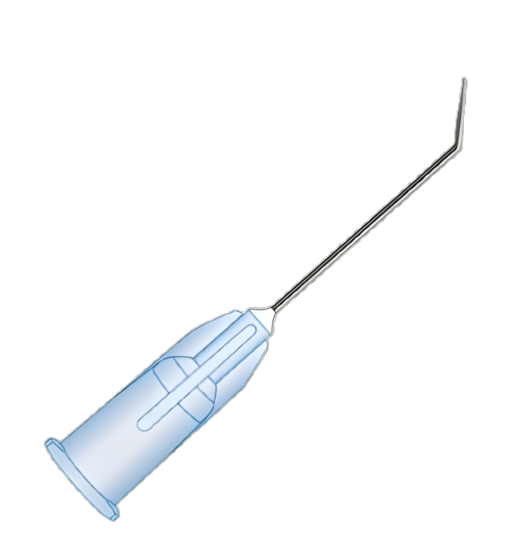 Nucleus Hydrodissection 25 Gauge 1 Inch Length Flattened Tip