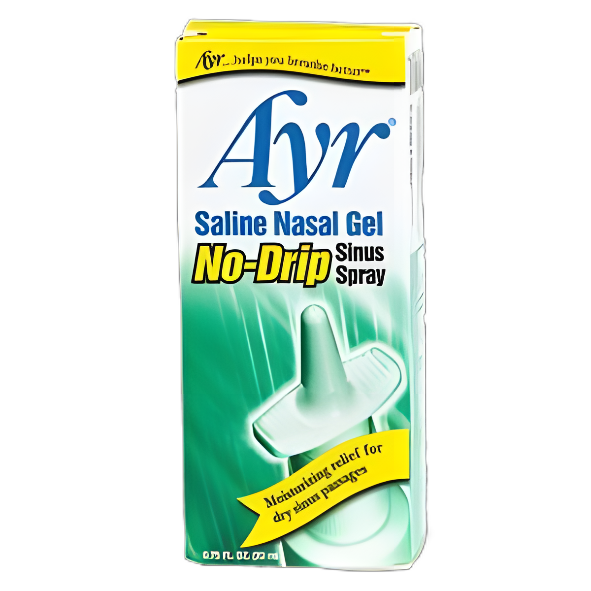 Nasal Moisturizer Ayr® Saline Nasal Gel No-Drip Sinus Spray 0.75 oz.
