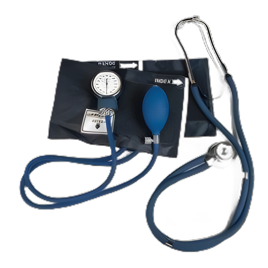 Reusable Aneroid / Stethoscope Set Lumiscope® Adult Cuff Dual Head Sprague Stethoscope Pocket Aneroid - 100-040P