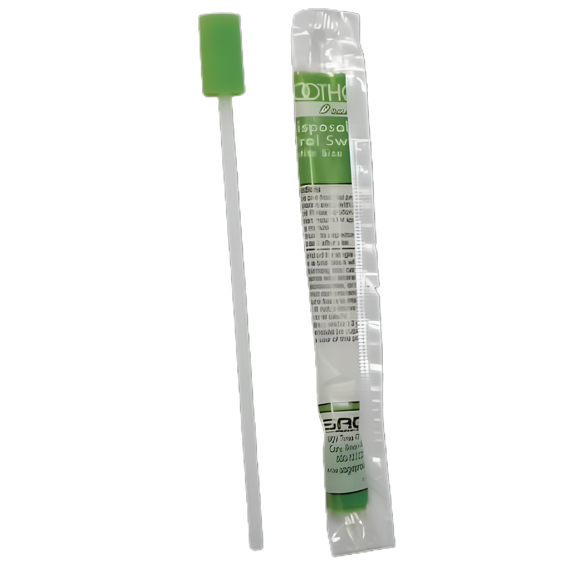 Petite Oral Swab Toothette® Plus Untreated Foam Tip 1 per Pack