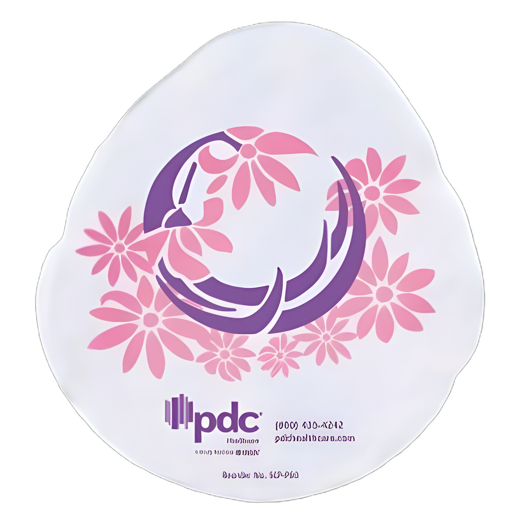 Cold Pack Spee-D-Cool™ Tropical Breast 4 Inch Diameter Fabric / Gel Reusable