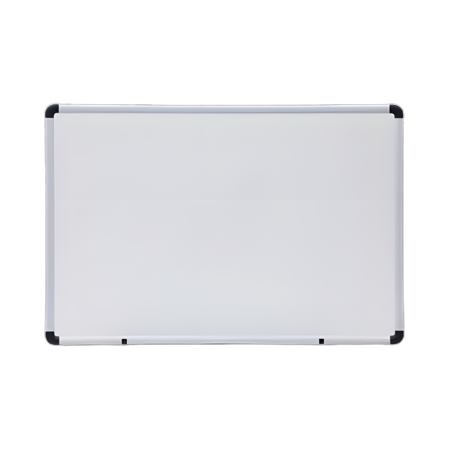 Modern Melamine Dry Erase Board with Aluminum Frame, 36 x 24, White Surface