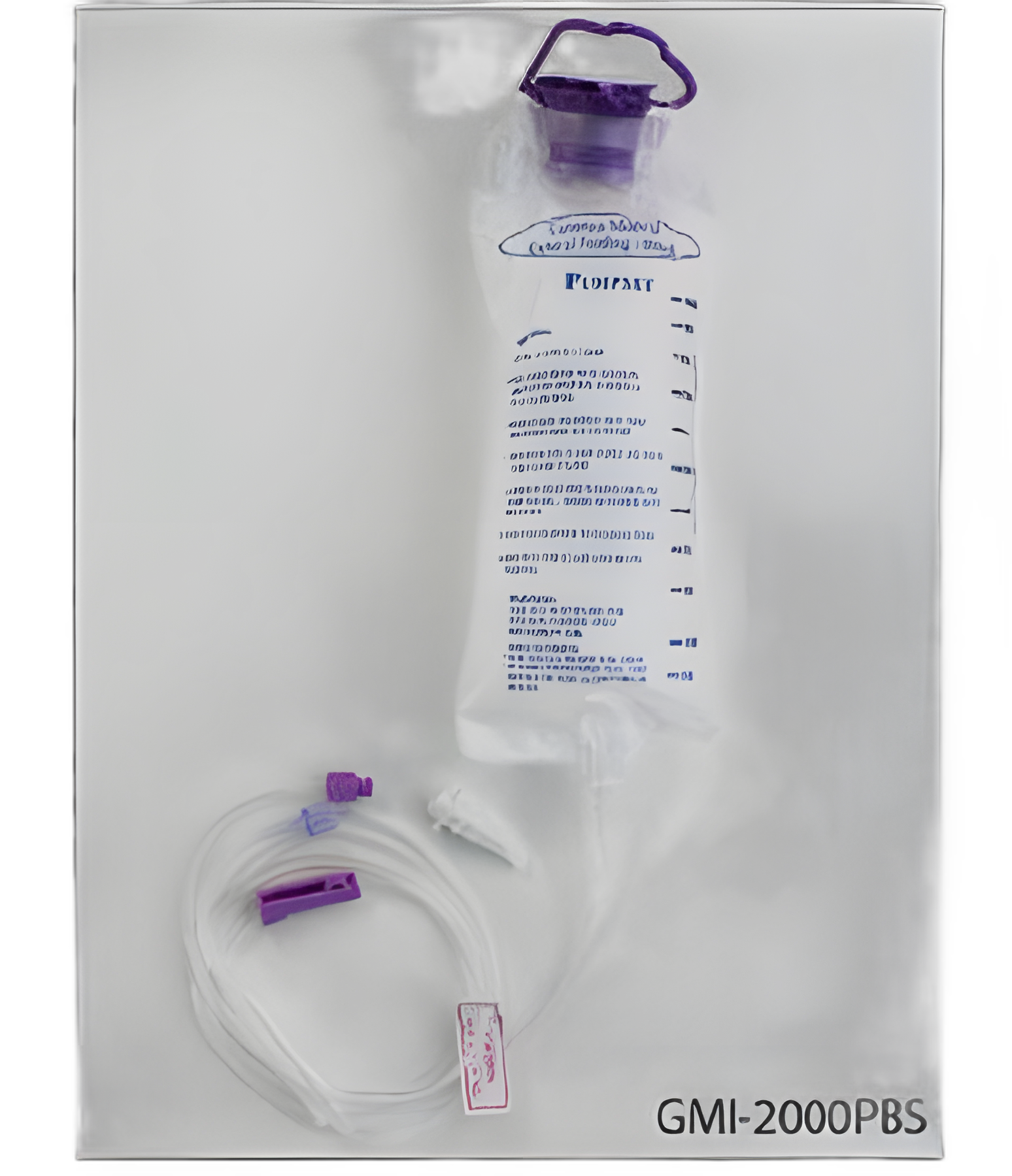 Generica 1000 mL NonSterile Enteral Feeding Pump Bag Set with ENFit® Connector