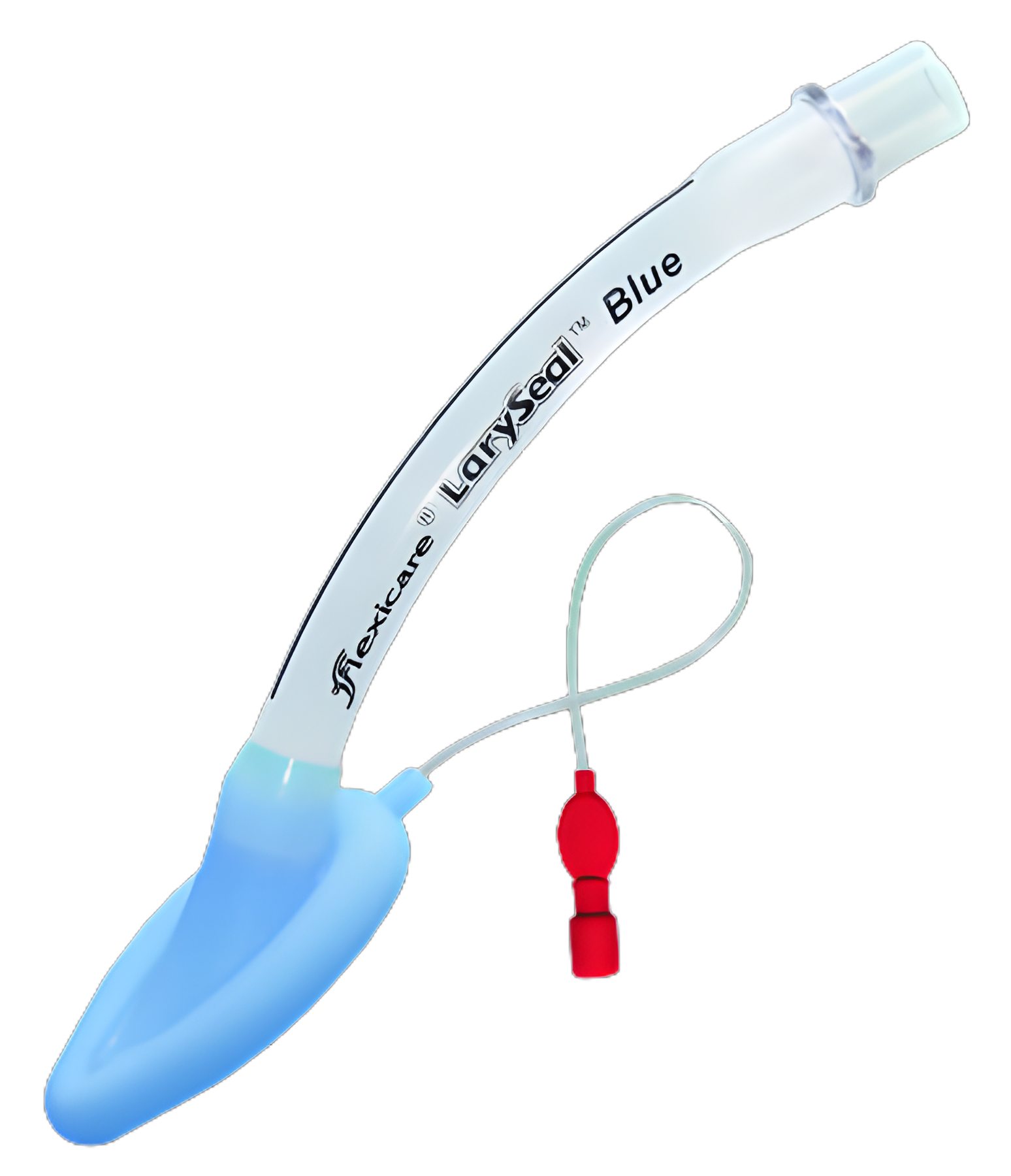 Curved Laryngeal Mask LarySeal™ Blue 20 mL Cuff Size 3 Single Patient Use