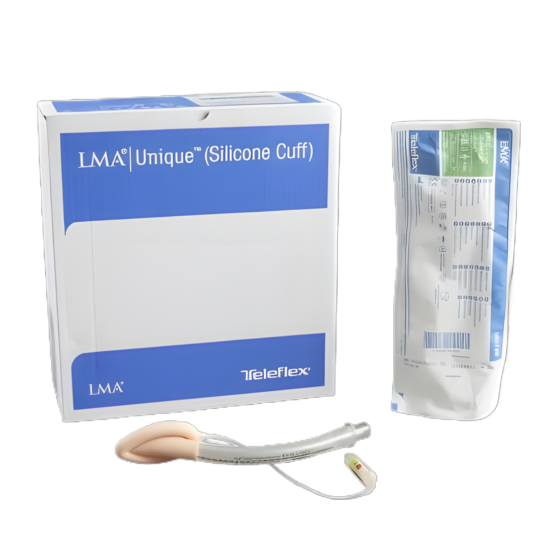 LMA® Unique™ Silicone Cuff Laryngeal Mask Airway (LMA) - Size 3, 20 mL, Single Use by Teleflex