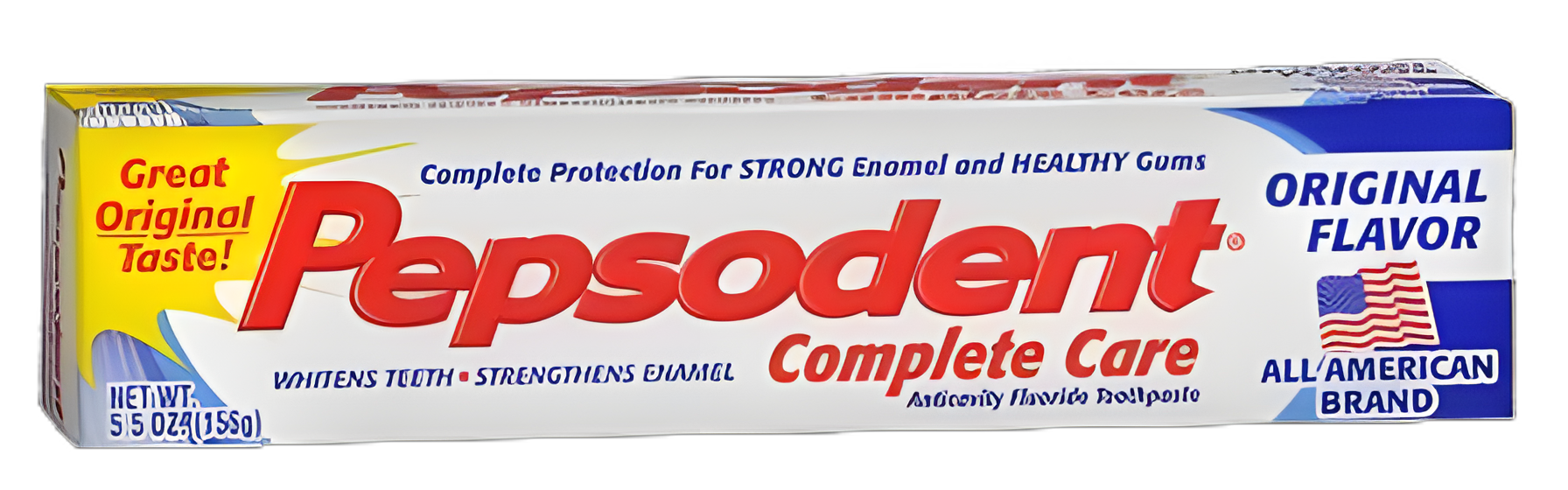 Pepsodent Complete Care Original Flavor Toothpaste 5.5 oz - Dental Health