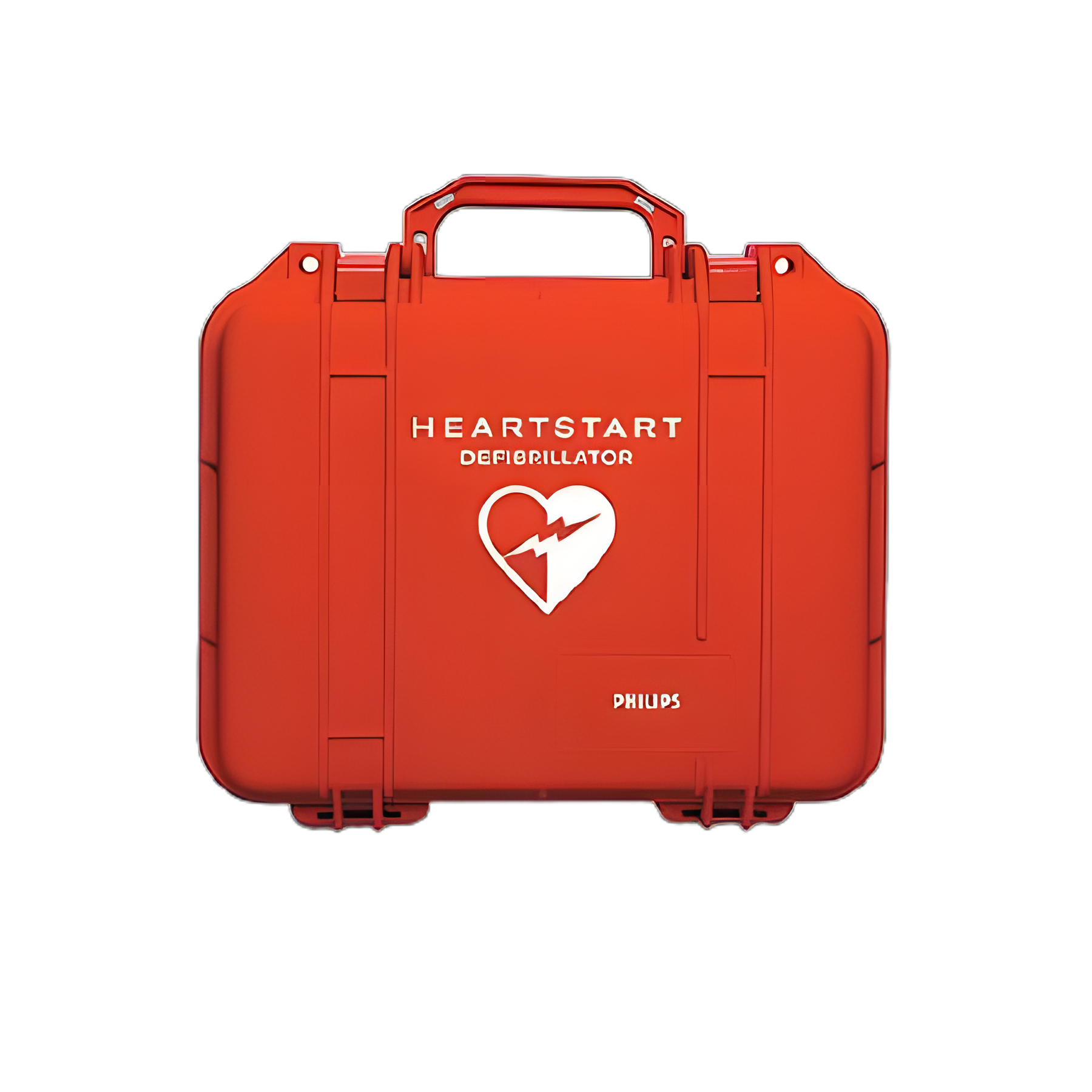 AED Carrying Case Plastic, Waterproof Shell For Philips Medical Instruments E, S, EM, (ForeRunner AED) 940010XX, 940020XX, 94030XX (HeartStart FR AED) M3860A, M3861A, M3840A, M3841A, M3854A (FR2 Series AED) M5066A (HeartStart HS1 AED)