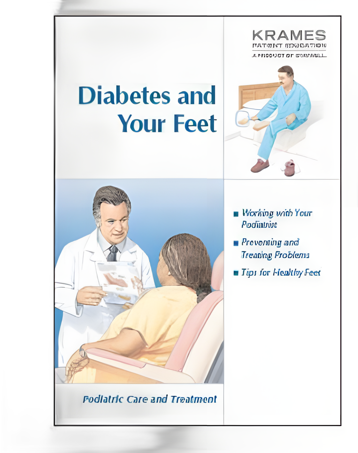 Krames® Diabetes and Your Feet: A Comprehensive Patient Guide