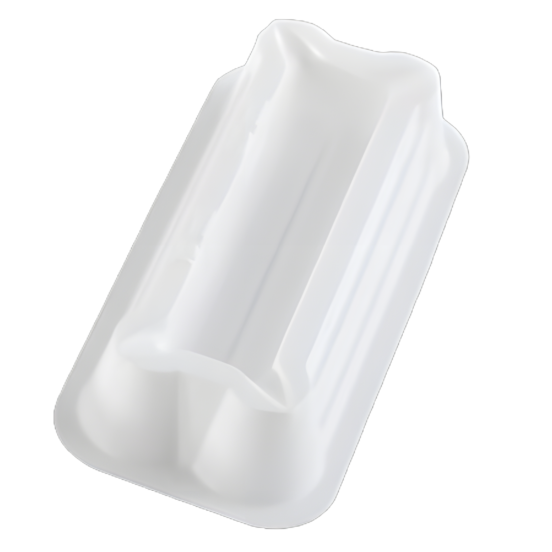 Sterile Polystyrene Reagent Reservoir, 25 mL V-Shaped Well, White - Heathrow Scientific