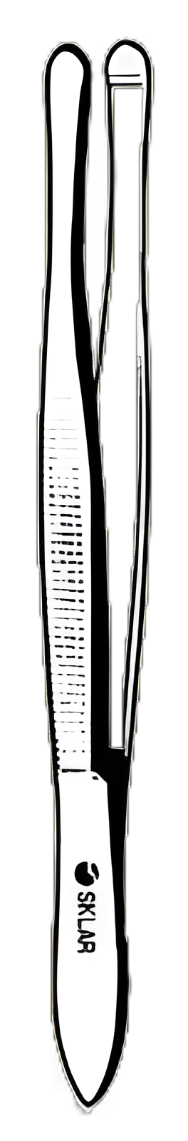 Sklar® Beer Cilia Forceps 3-1/2 Inch, OR Grade Stainless Steel, Straight Smooth Rounded Tips