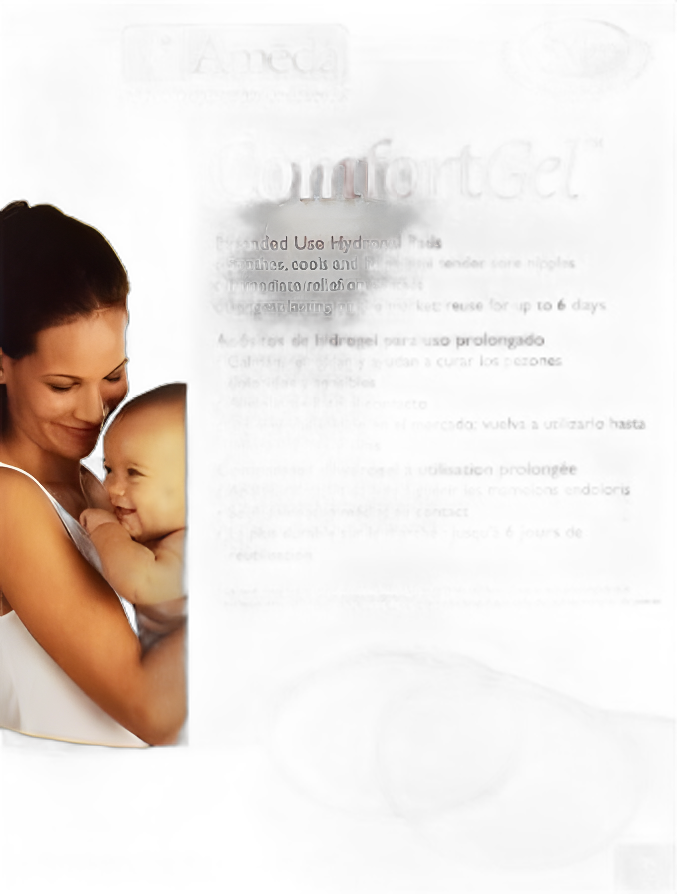 Comfort Gel® Nursing Pad: Hydrogel Reusable Relief for Breastfeeding Moms