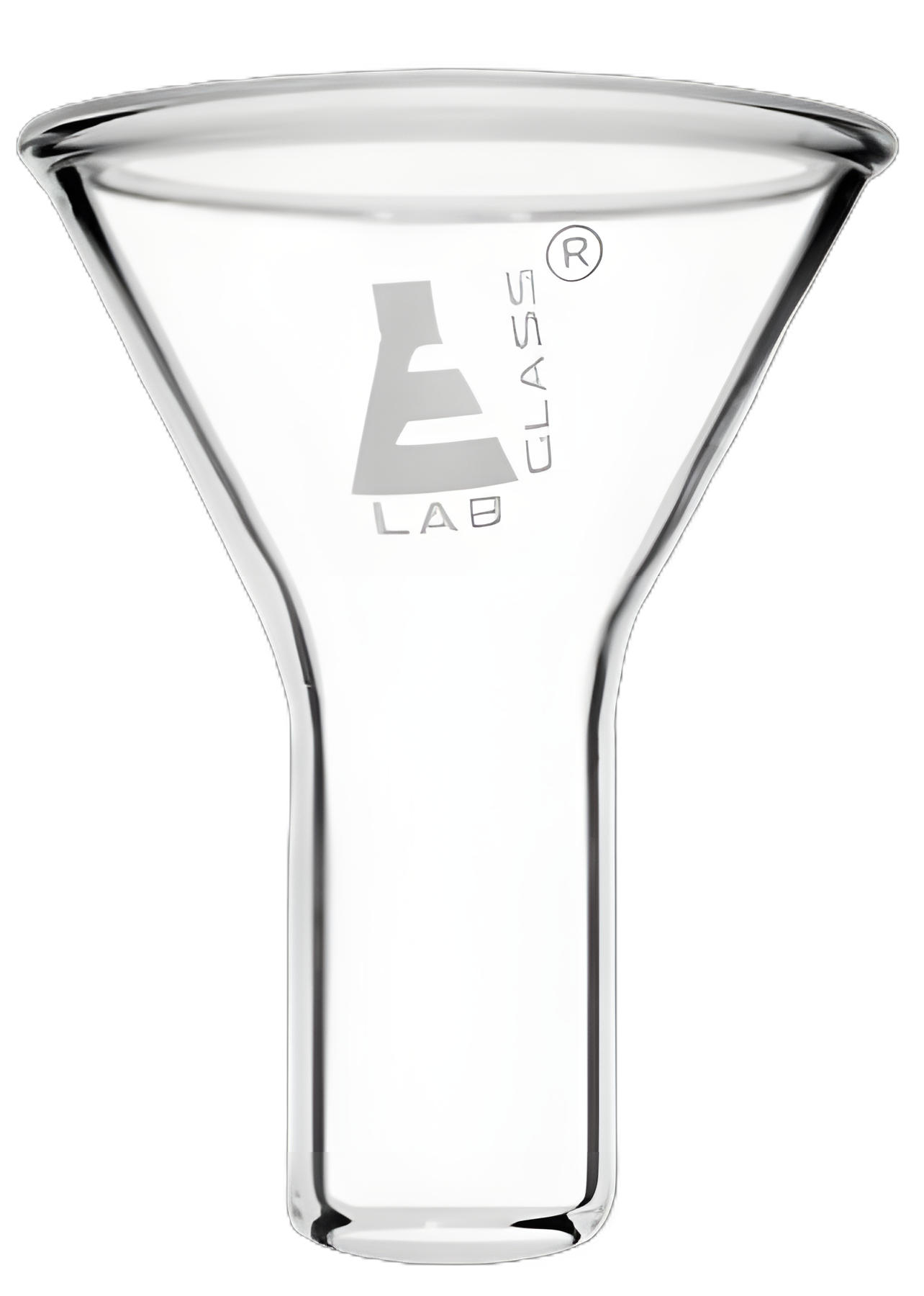 Lab Class® Borosilicate Glass Powder Funnel for Laboratory Use