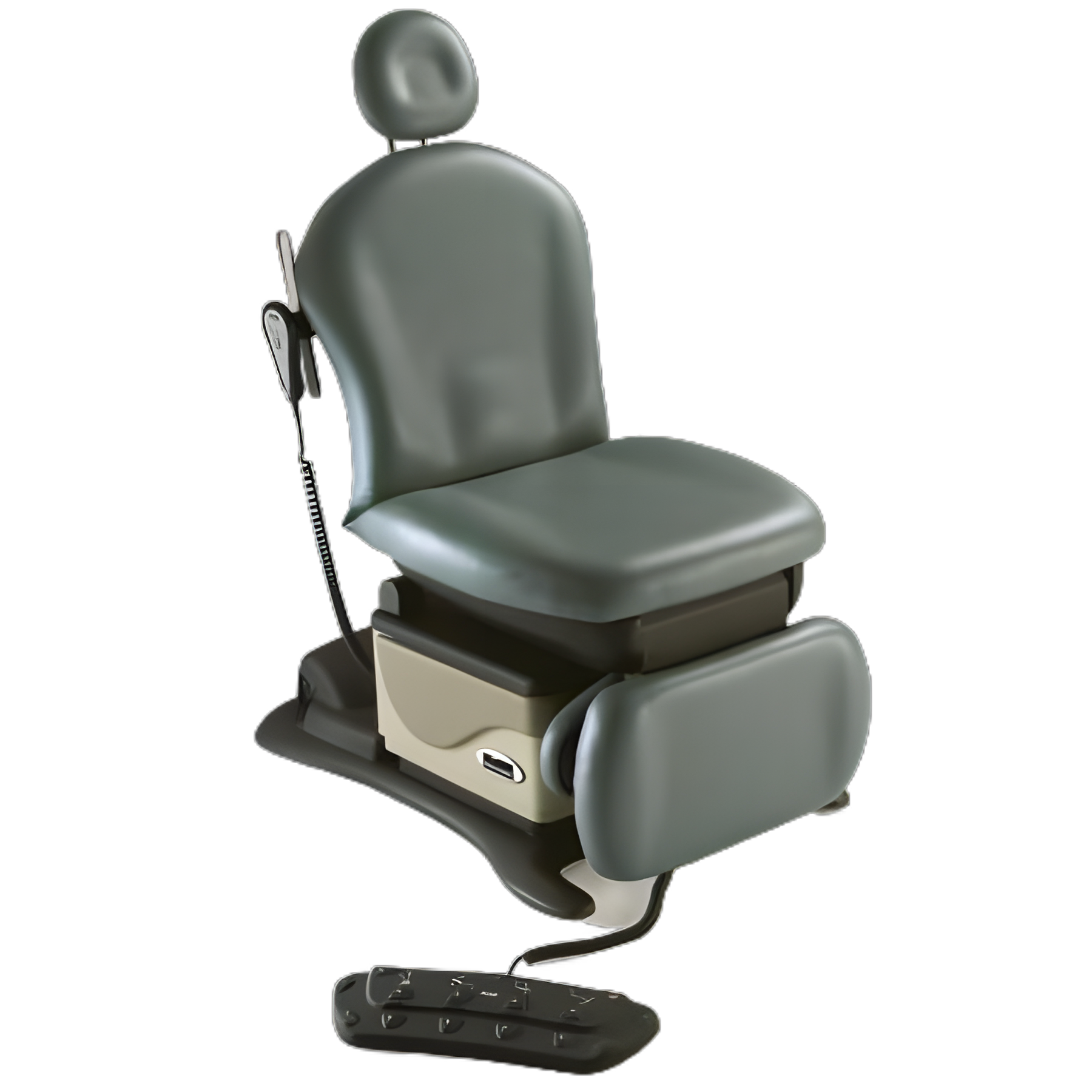 Procedure Chair Basee Midmark® 641 22 to 40 Inch Height Range Powered Height Adjustment