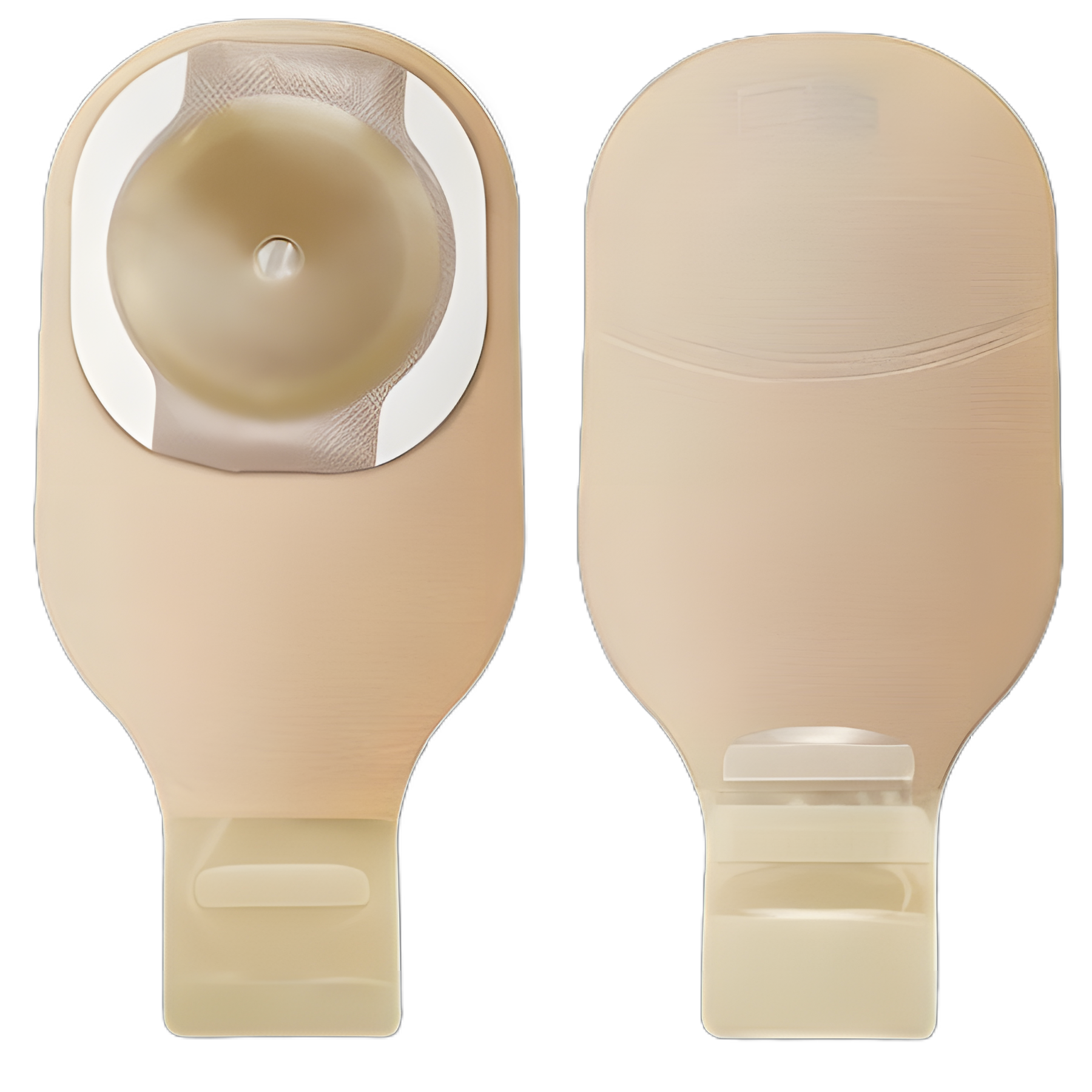 Premier™ One-Piece Ostomy Pouch - 12 Inch, Pre-Cut 1-9/16 Inch Stoma, Drainable