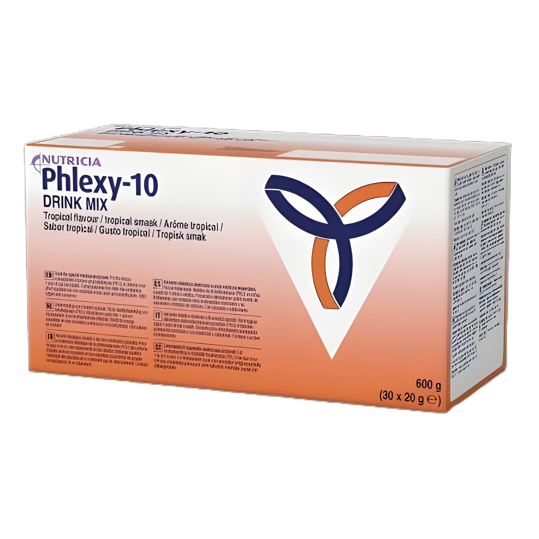 Oral Supplement Phlexy-10® Tropical Surprise Flavor Powder 20 Gram Individual Packet