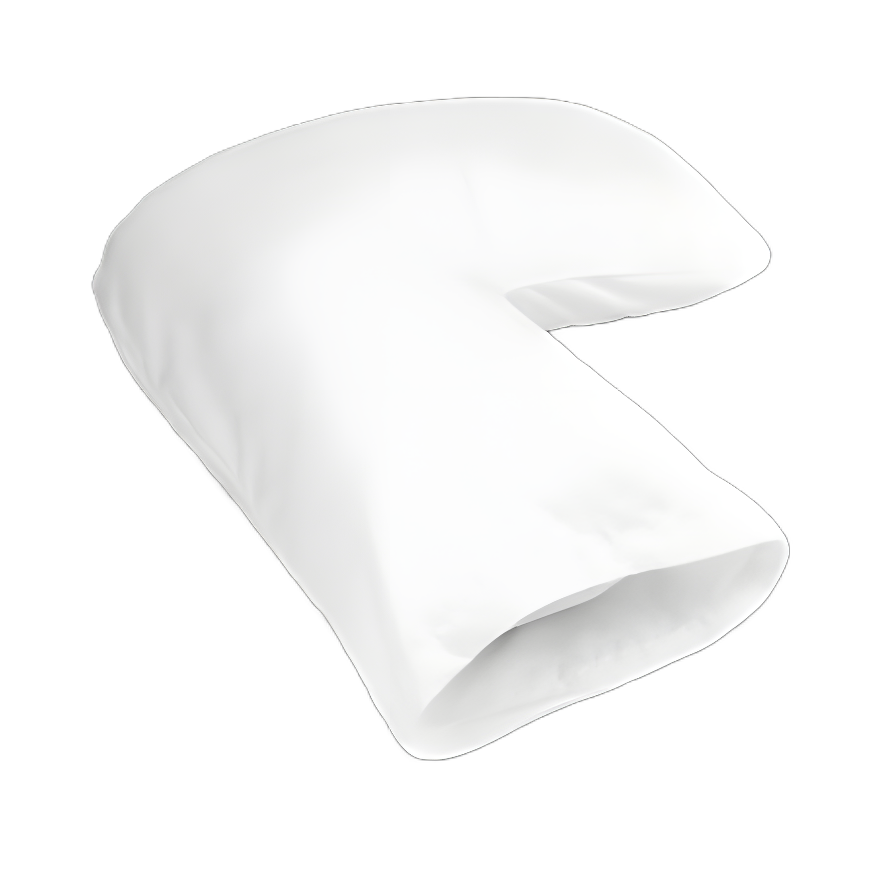 Hugg-A-Pillow® Orthopedic Bed Pillow for Neck and Shoulder Support - 17 X 22 Inch, Hypoallergenic