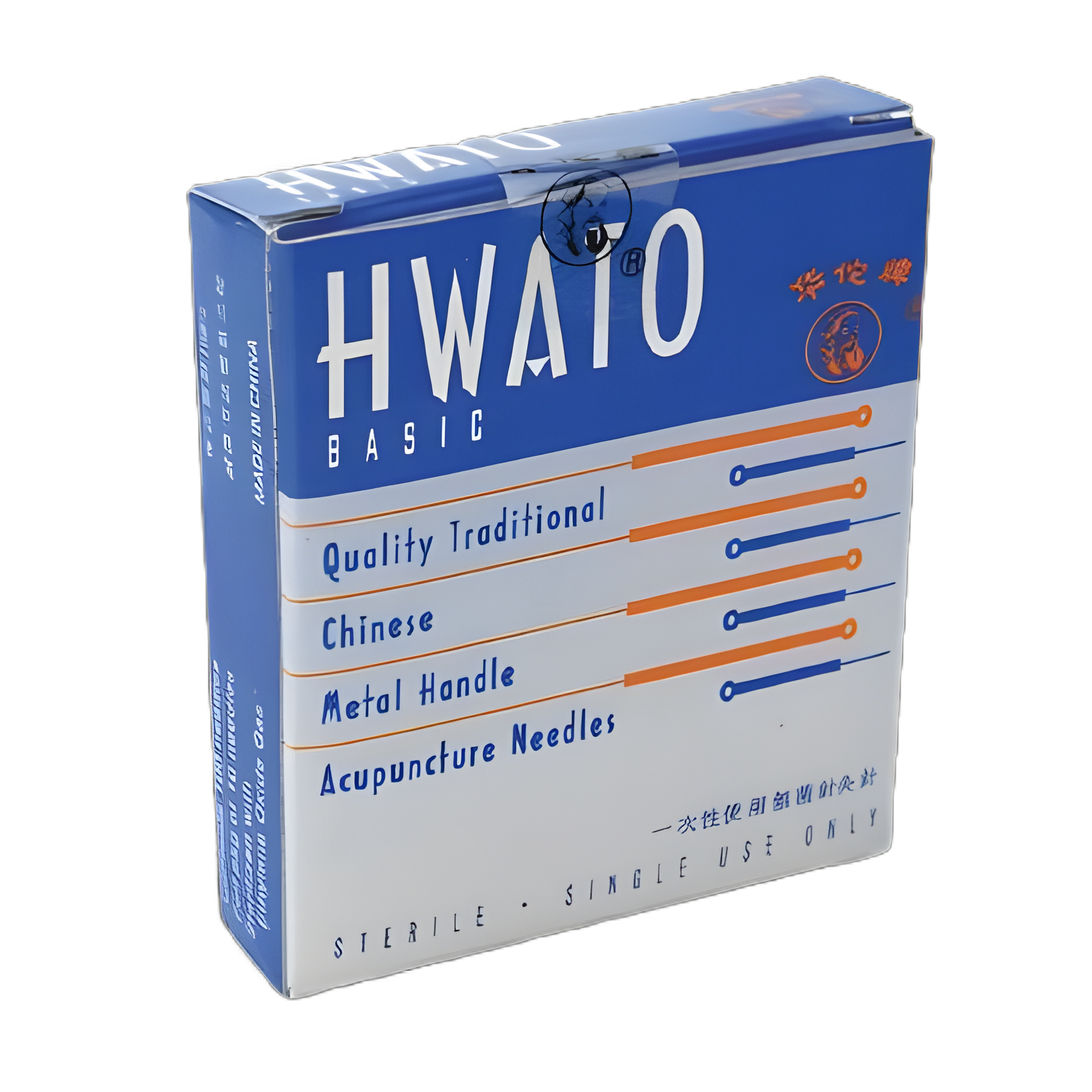 Hwato® Acupuncture Needles 8 Japanese Gauge 50mm - Surgical Stainless Steel