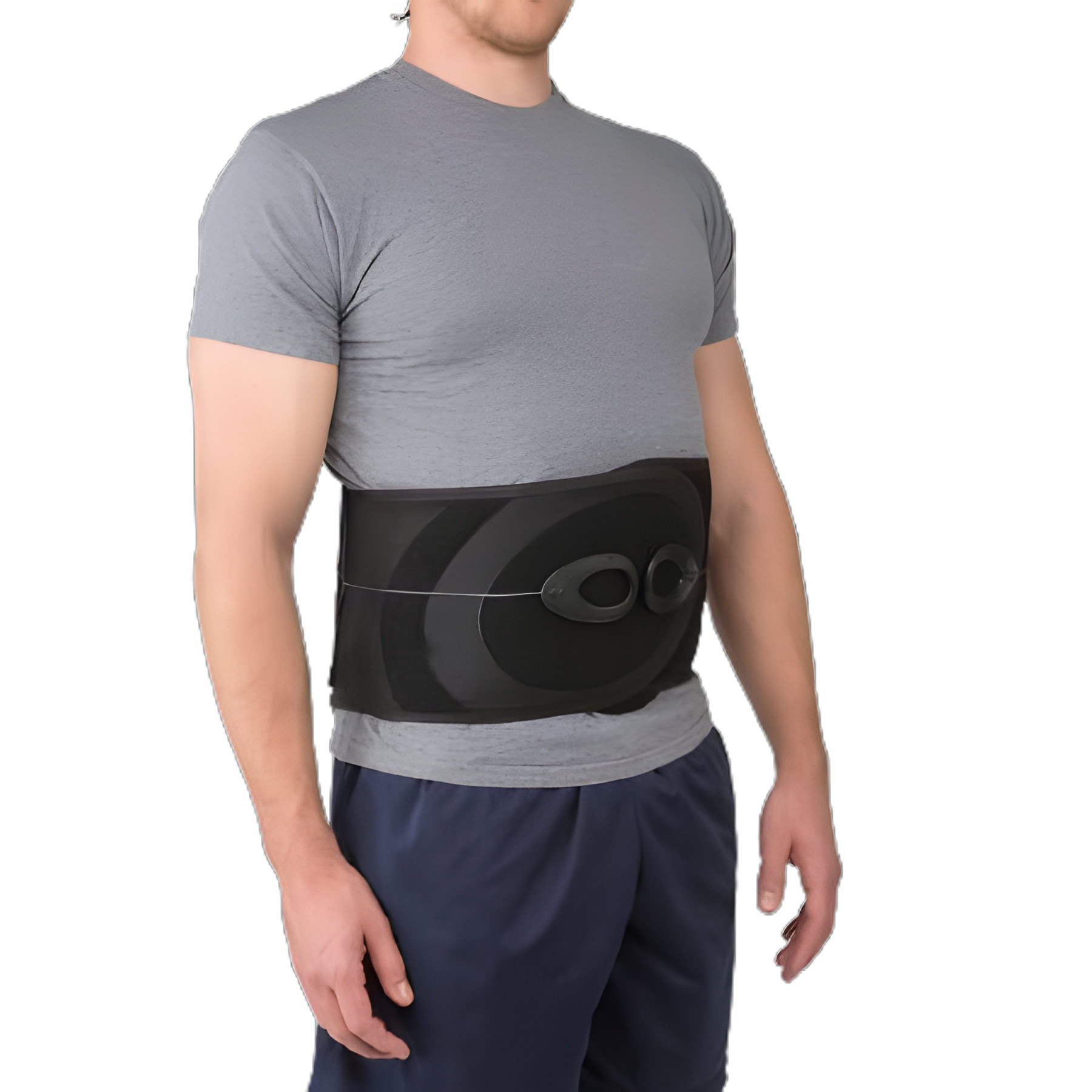 Back Brace Ossur® OAM Rigid Lumbar™ Small / Standard Hook and Loop Closure 30 to 34 Inch Waist Circumference Adult